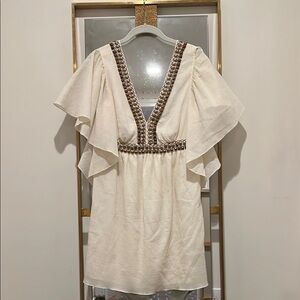 Tibi Cotton Dress with Detailing